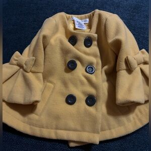 Baby girls peacoat